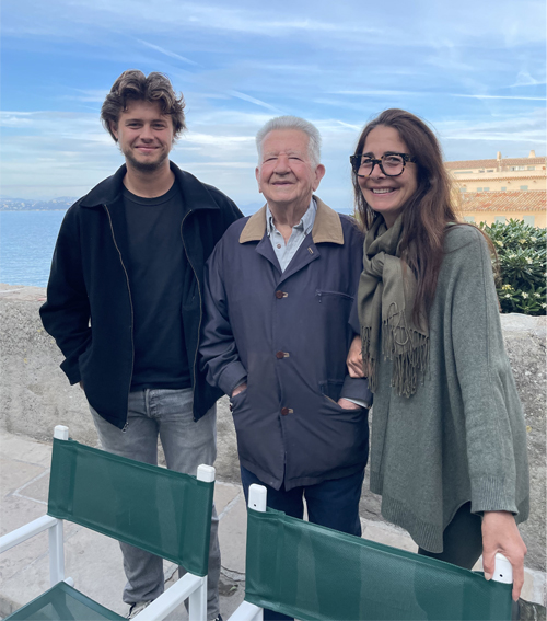 famille Cadel à Saint-Tropez